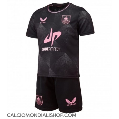 Maglie da calcio Burnley Seconda Maglia Bambino 2024-25 Manica Corta (+ Pantaloni corti)